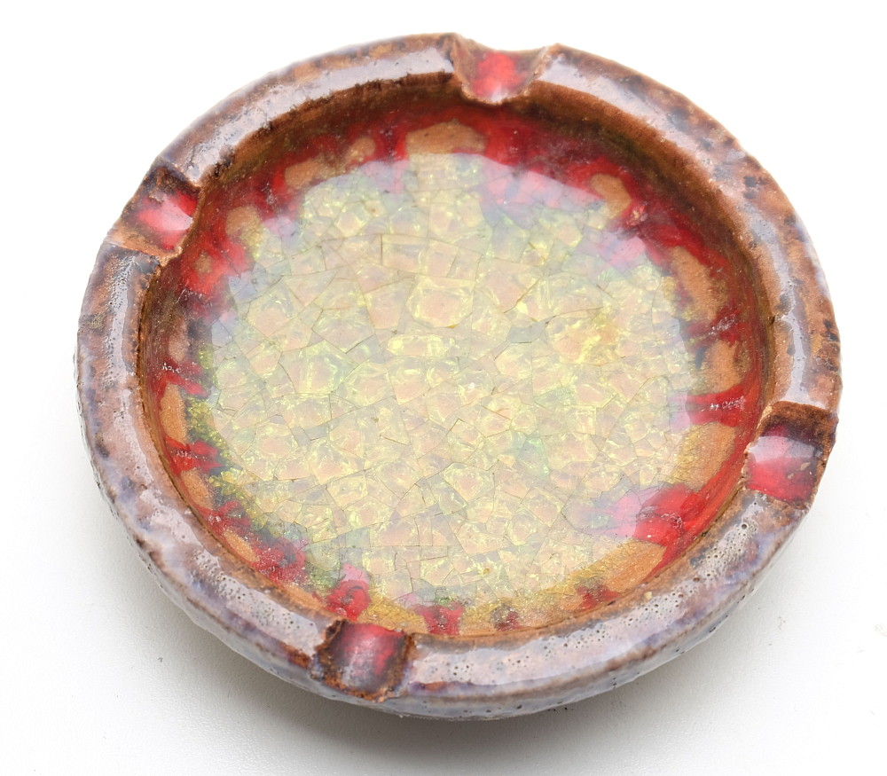 ​Unbranded Ceramic French Ashtray Vintage! - 1