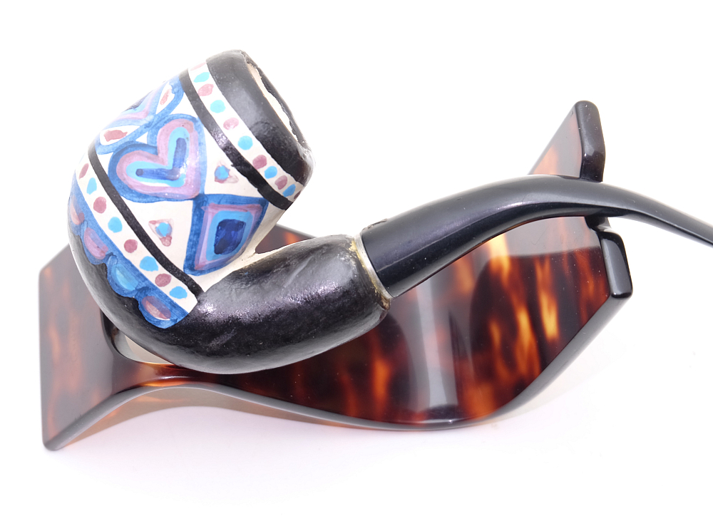 ​Nice Unsmoked French Ceramic Tobacco Smoking Pipe - 3