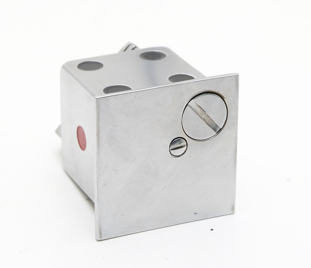 ​Unique Unbranded Automatic Table Petrol Lighter Dice 1950S France Works cool! - 5