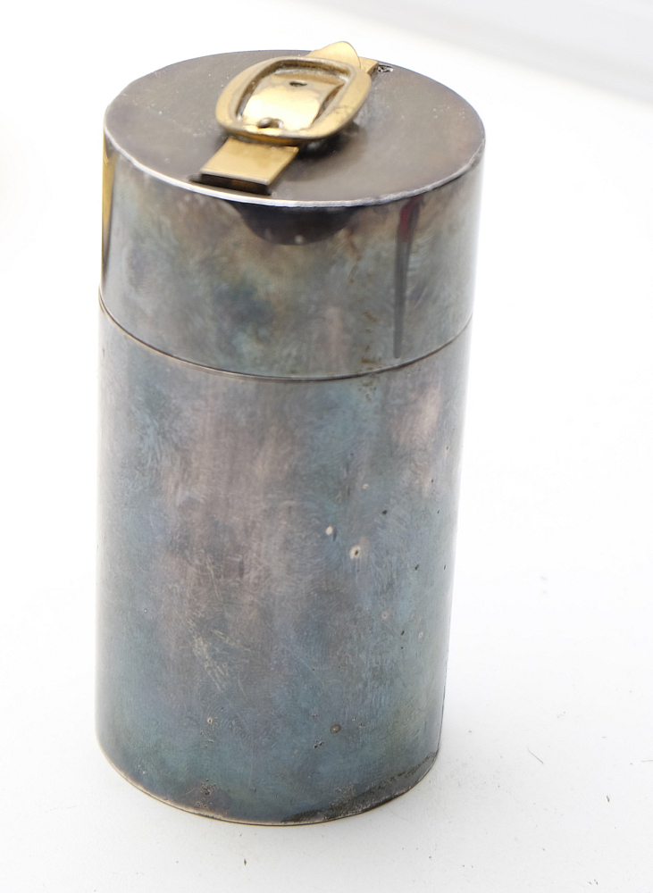 ​Hermes Solid Silver Table Gas Lighter 1960s VERY RARE! - 2