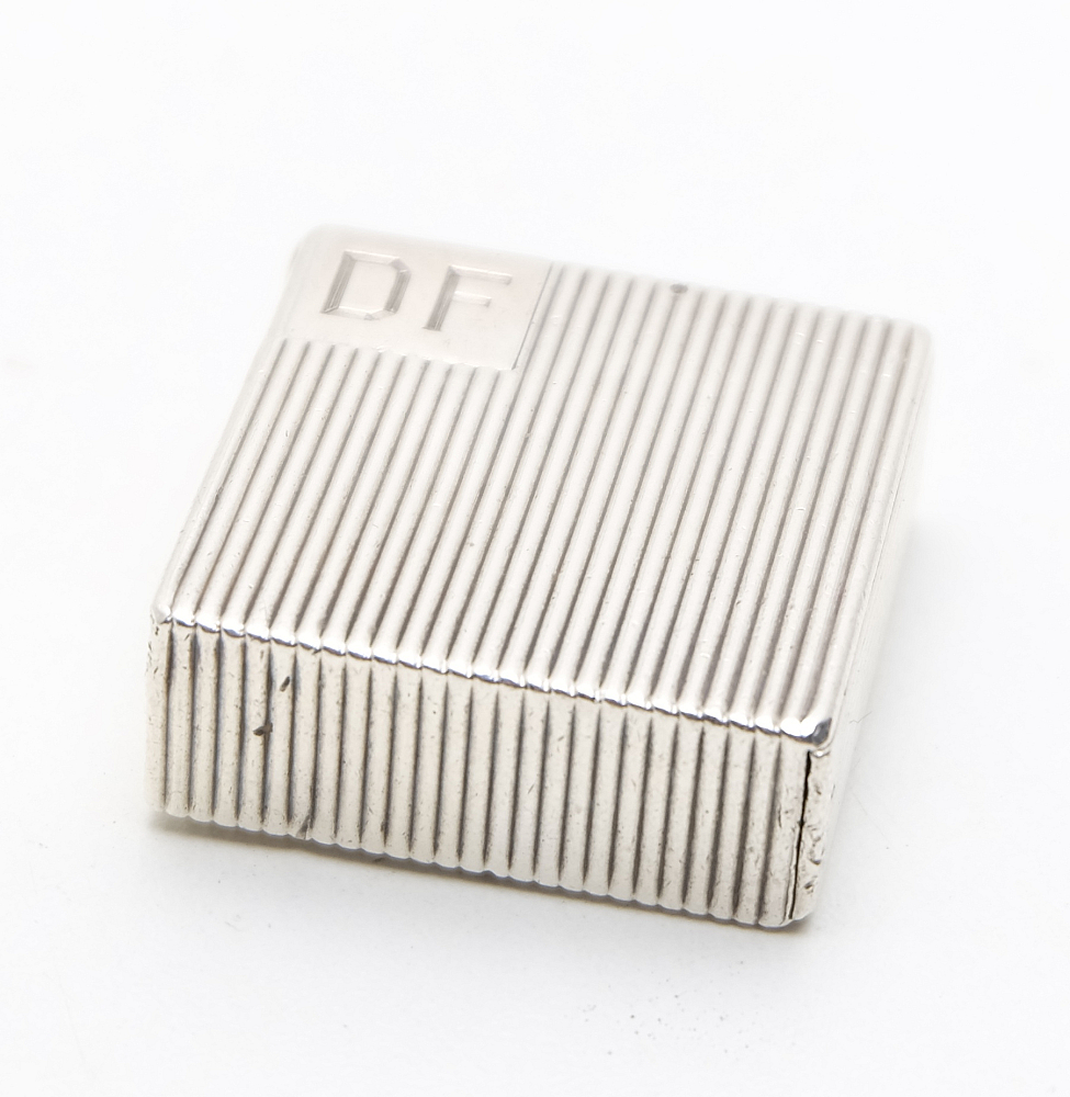 ​Chanteloup Paris Solid Silver Petrol Lighter Art Deco RARE! 1930-1940s Works! - 7